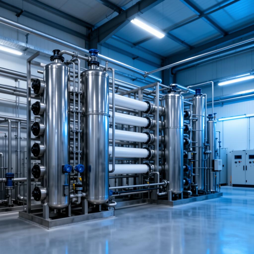 Planta de tratamiento de agua industrial MEMCO en Monterrey